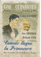 Cuando llegue la primavera. 1959